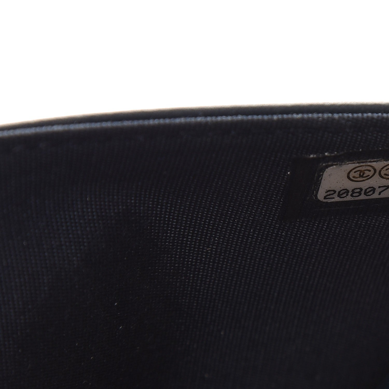Chanel Glazed Calfskin Quilted Coco Boy Wallet On Chain WOC Blue 8 of 9