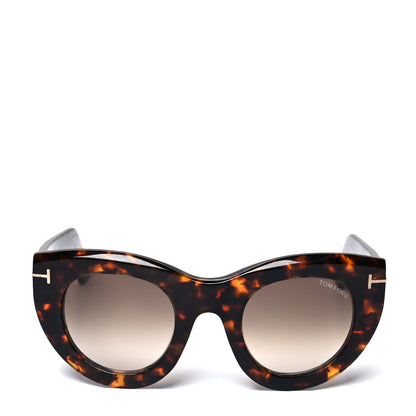 Tom Ford Marcella Cat Eye Sunglasses TF583 Tortoise Shell 2 of 6