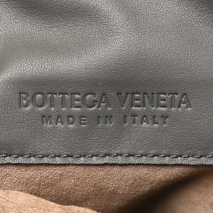 Bottega Veneta Nappa Intrecciato Small Chain Crossbody Light Grey 6 of 9