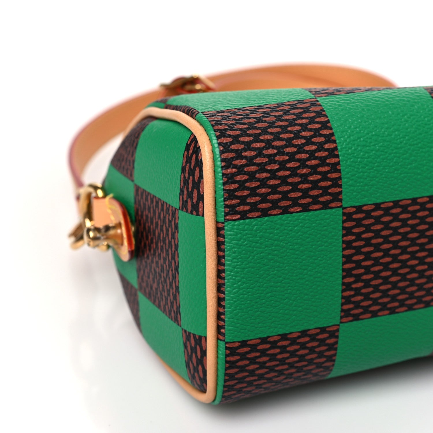 Louis Vuitton Damier Pop Speedy Bandouliere 18 Green 7 of 9
