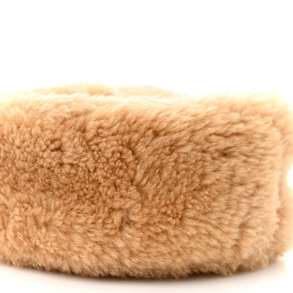 Celine Calfskin Fluffy Shearling Bag Beige 10 of 11