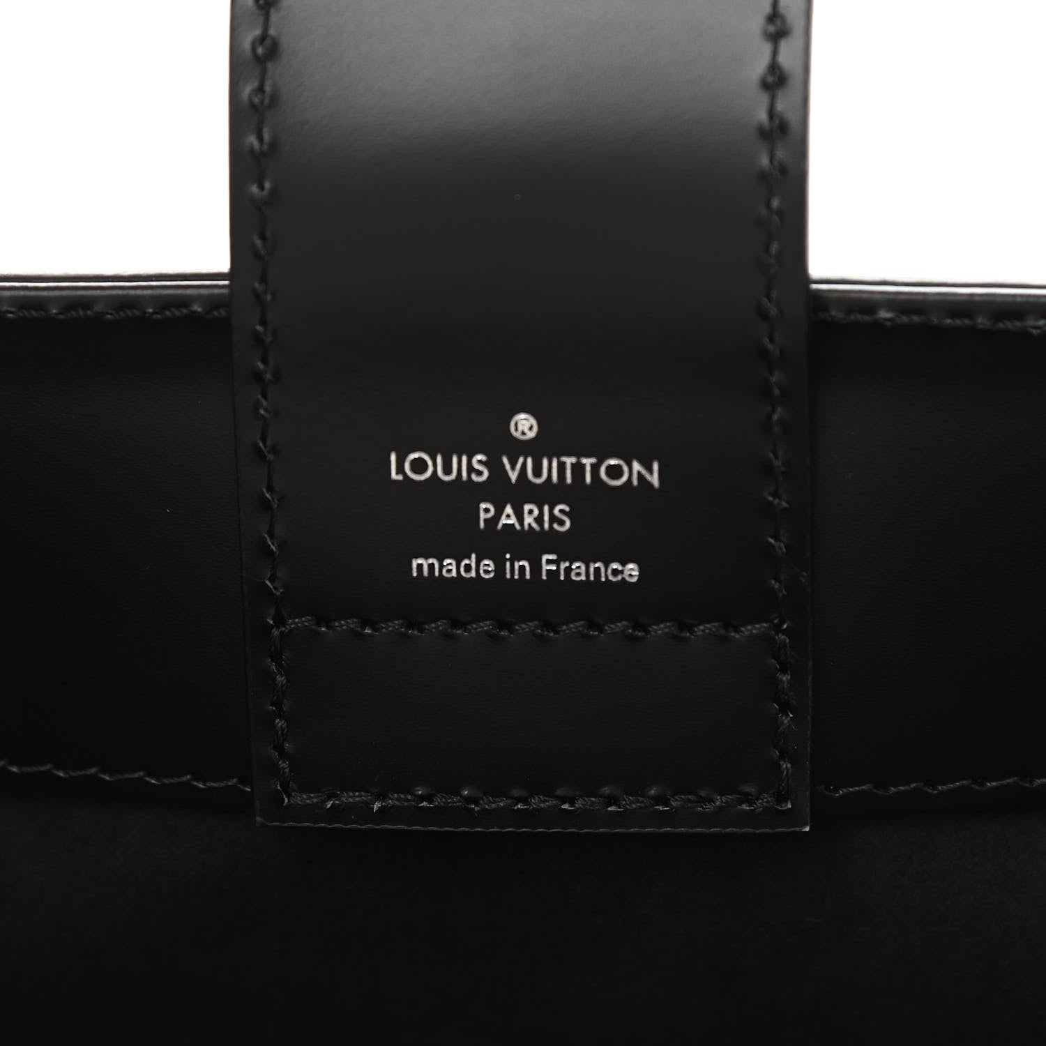 Louis Vuitton Epi Kleber MM Black 6 of 9