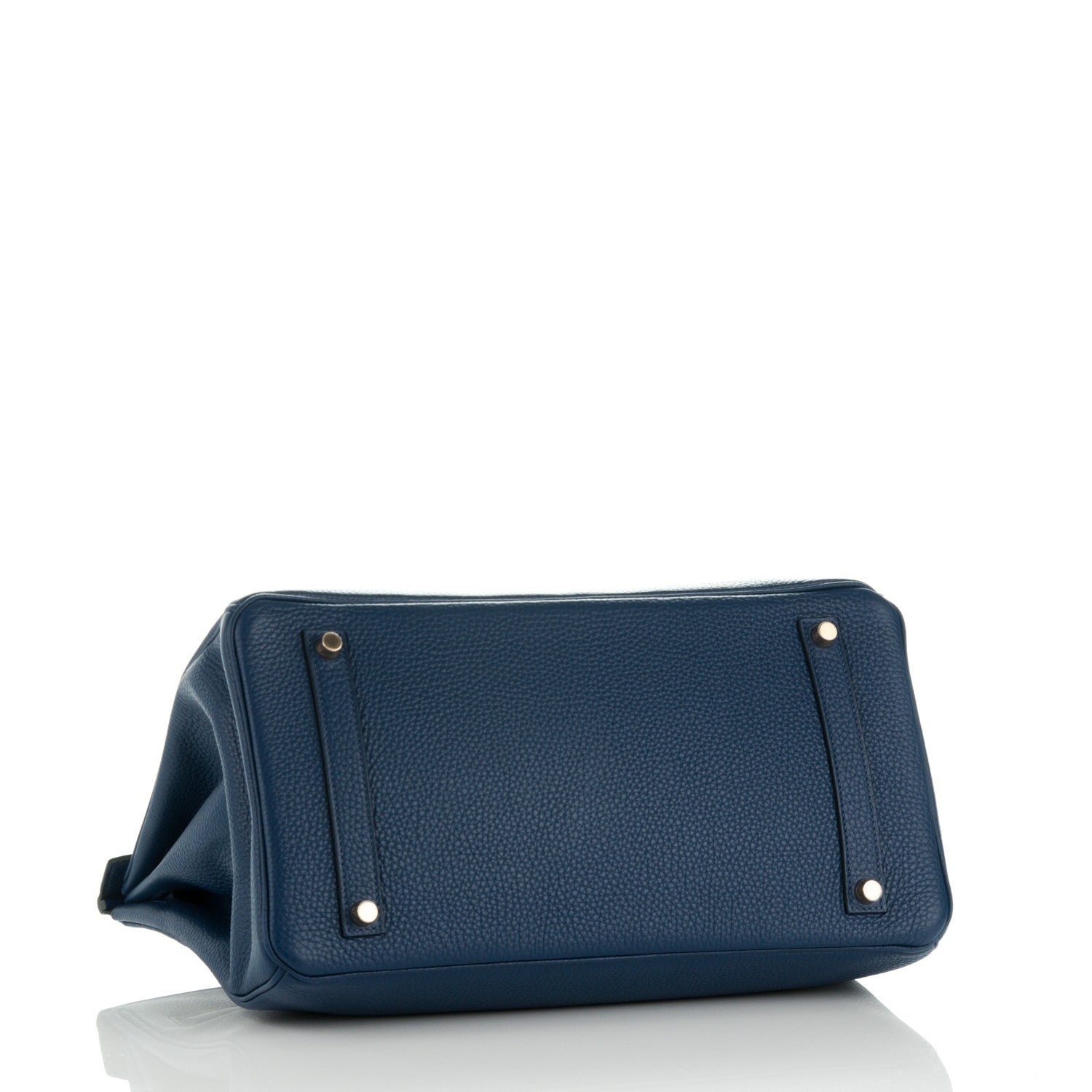 Hermes Taurillon Clemence Birkin 35 Bleu Saphir 5 of 24