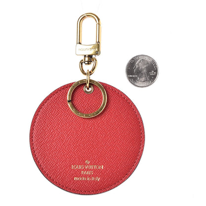 Louis Vuitton Monogram Illustre Kabuki Bag Charm Key Ring 2 of 5