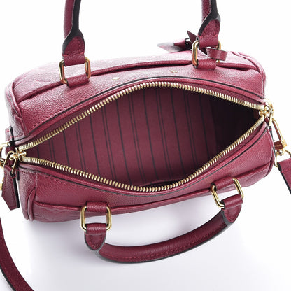 Louis Vuitton Empreinte Speedy Bandouliere 20 NM Raisin 6 of 9