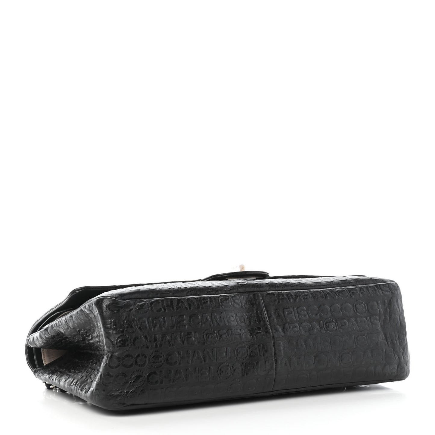 Calfskin Unlimited Jumbo Double Flap Black