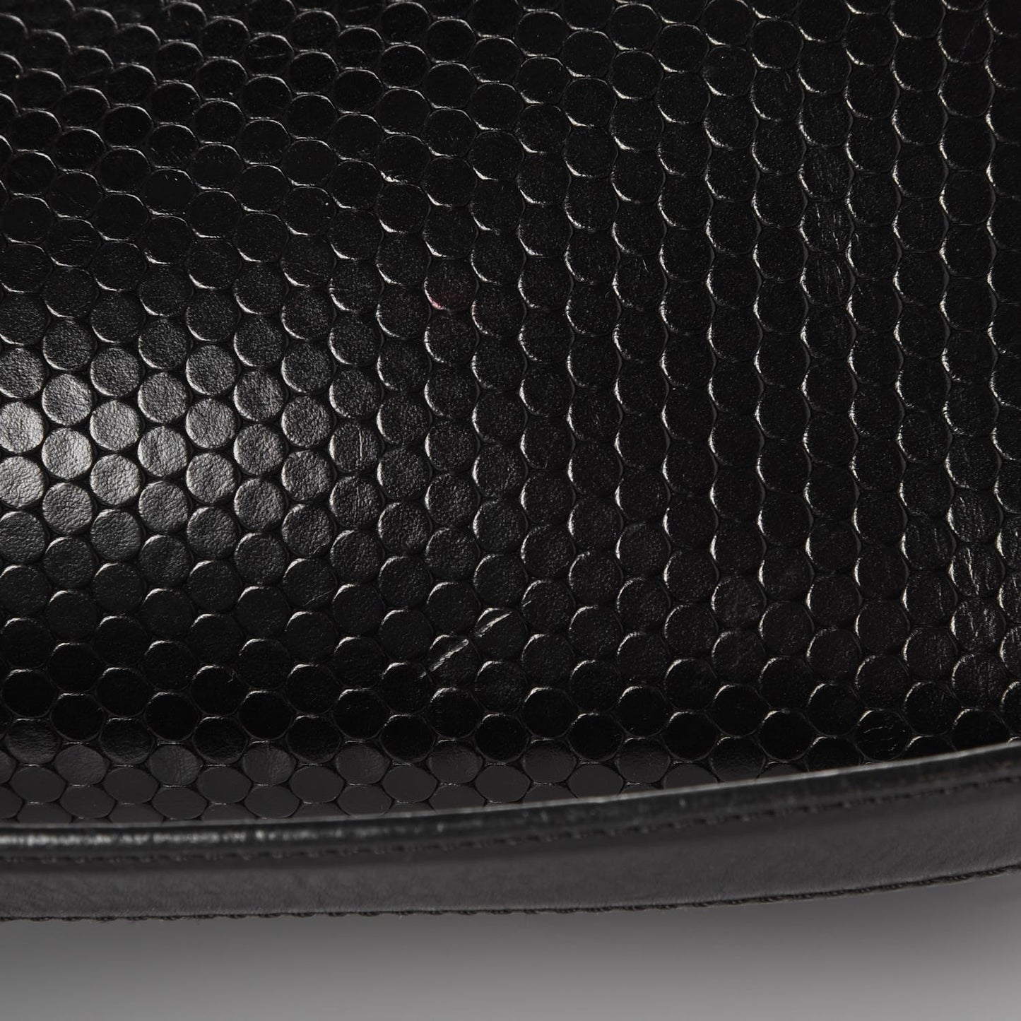 Calfskin Dot Embossed Small Antigona Black