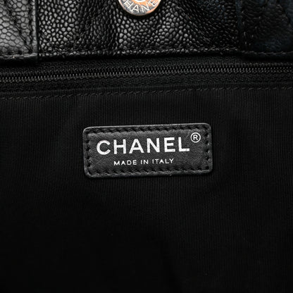 Chanel Caviar Quilted Shopping Tote Black 5 of 8