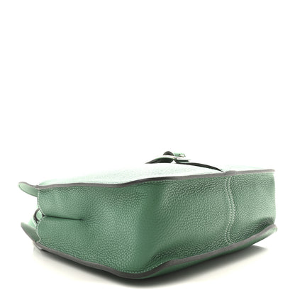 Hermes Taurillon Clemence Halzan 31 Malachite 4 of 10