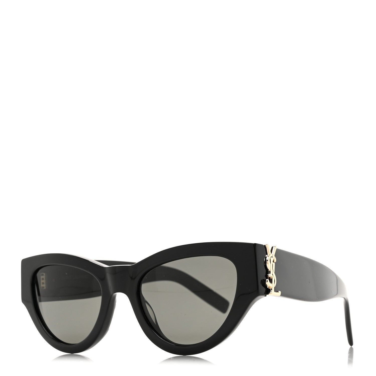 Saint Laurent Acetate Sunglasses SL M94 Black 1 of 7