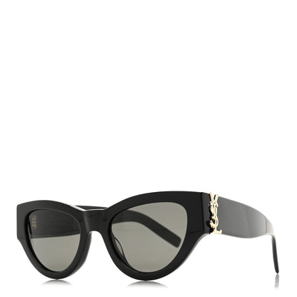 Saint Laurent Acetate Sunglasses SL M94 Black 1 of 7
