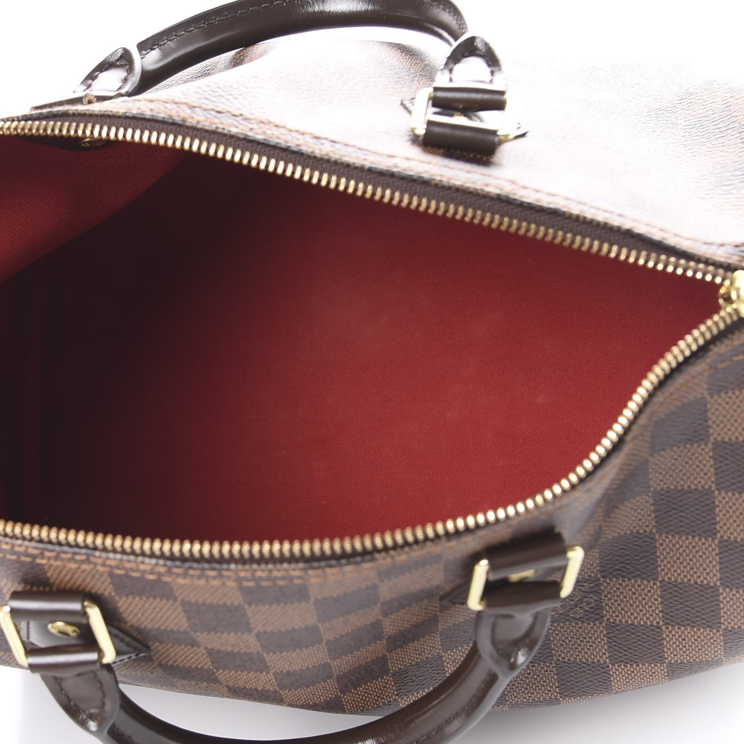 Louis Vuitton Damier Ebene Speedy 30 4 of 12