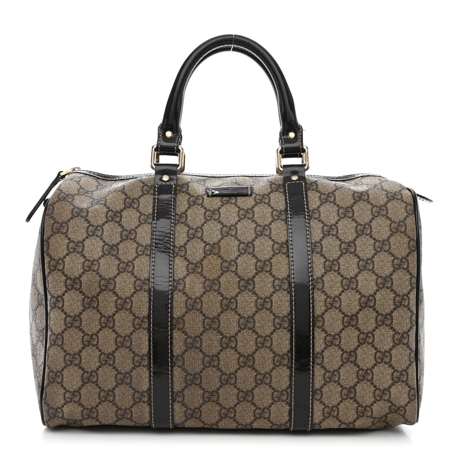 Gucci GG Plus Monogram Medium Joy Boston Dark Brown 1 of 13