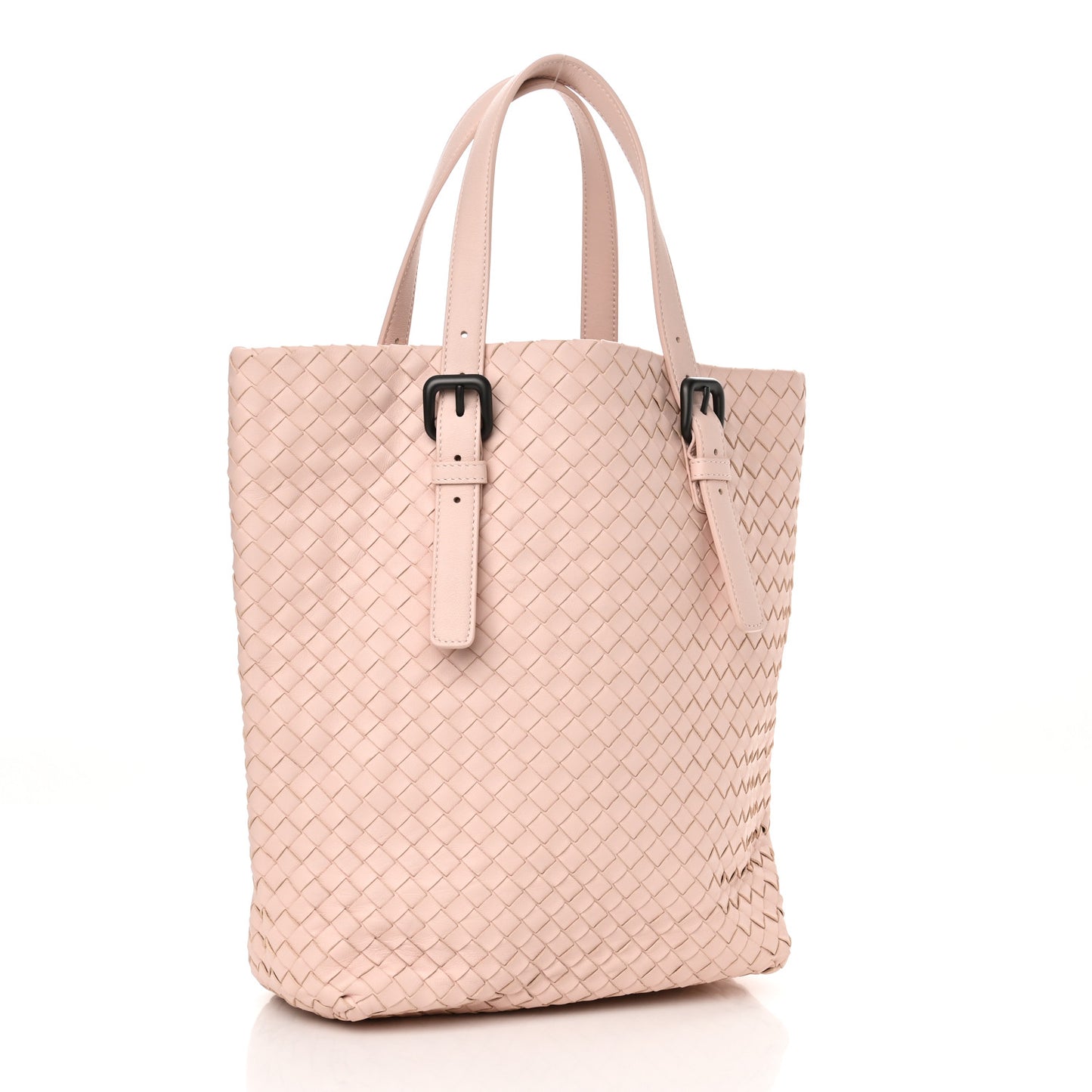 Nappa Intrecciato Tote Pink