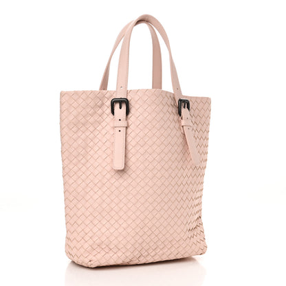 Bottega Veneta Nappa Intrecciato Tote Pink 3 of 9