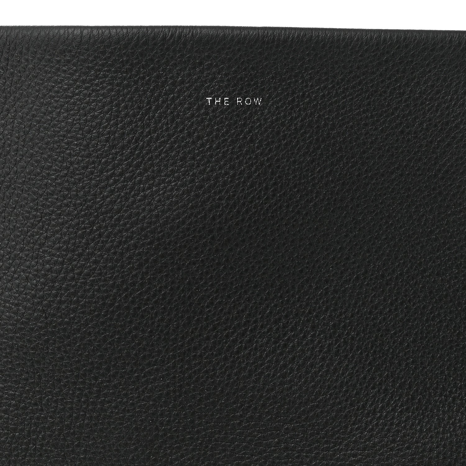 The Row Grained Calfskin Large N/S Park Tote Black 6 of 8