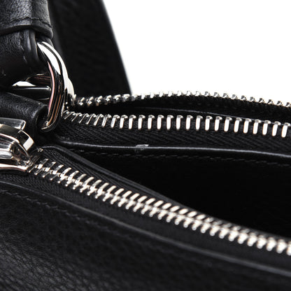 Prada Vitello Phenix Double Zip Crossbody Bag Black 11 of 18