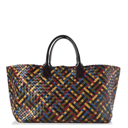 Bottega Veneta Nappa Intrecciato Large Cabat Multicolor 1 of 6