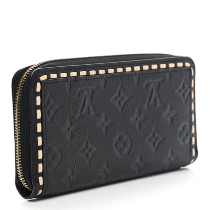 Louis Vuitton Empreinte Vosges Zippy Wallet Black 3 of 10