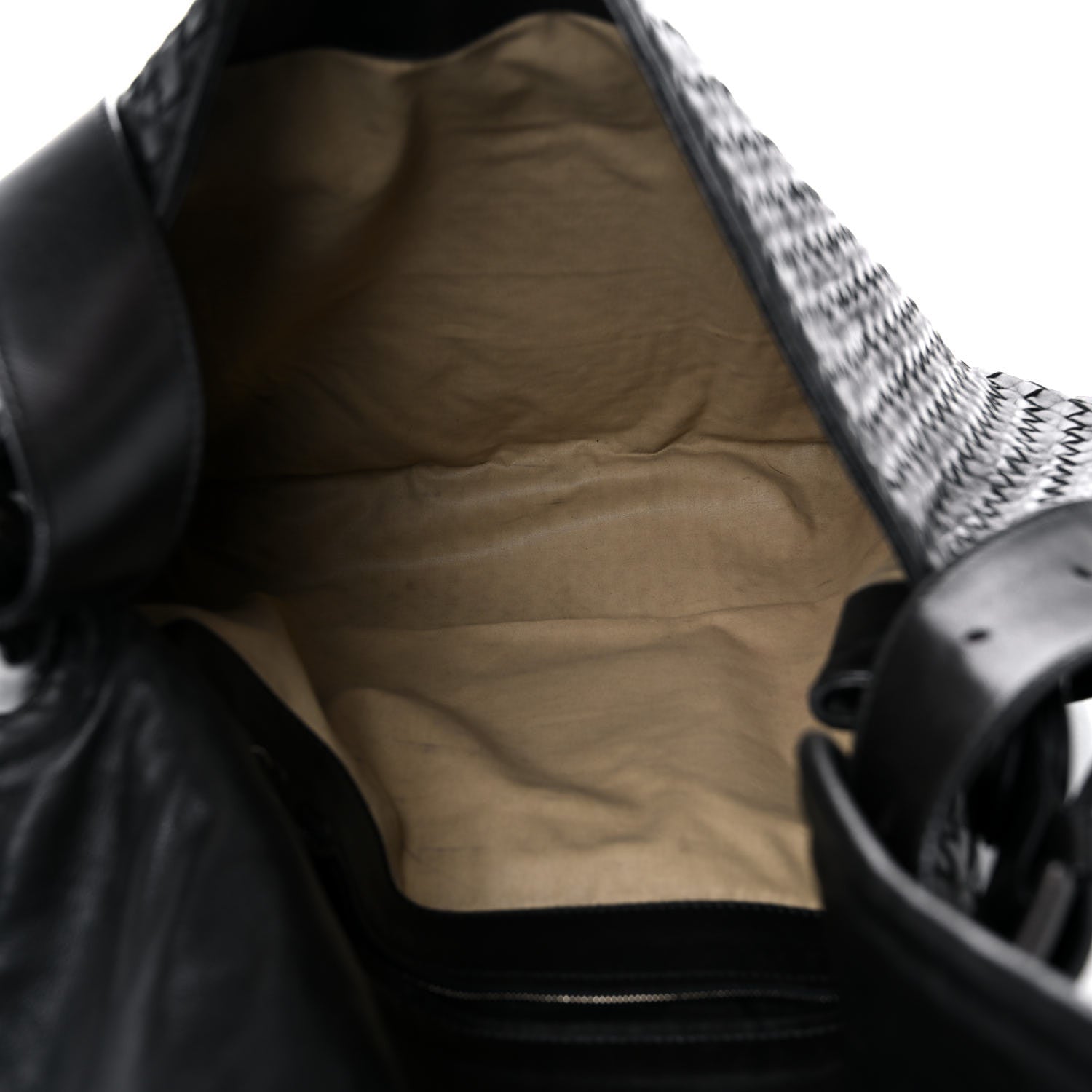Bottega Veneta Nappa Intrecciato Messenger Bag Black 4 of 22