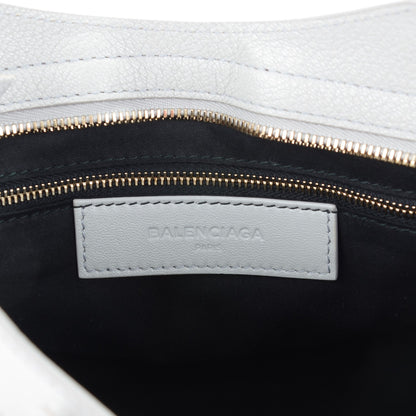 Balenciaga Chevre Gold Metallic Edge Hardware City Gris Perle 6 of 7