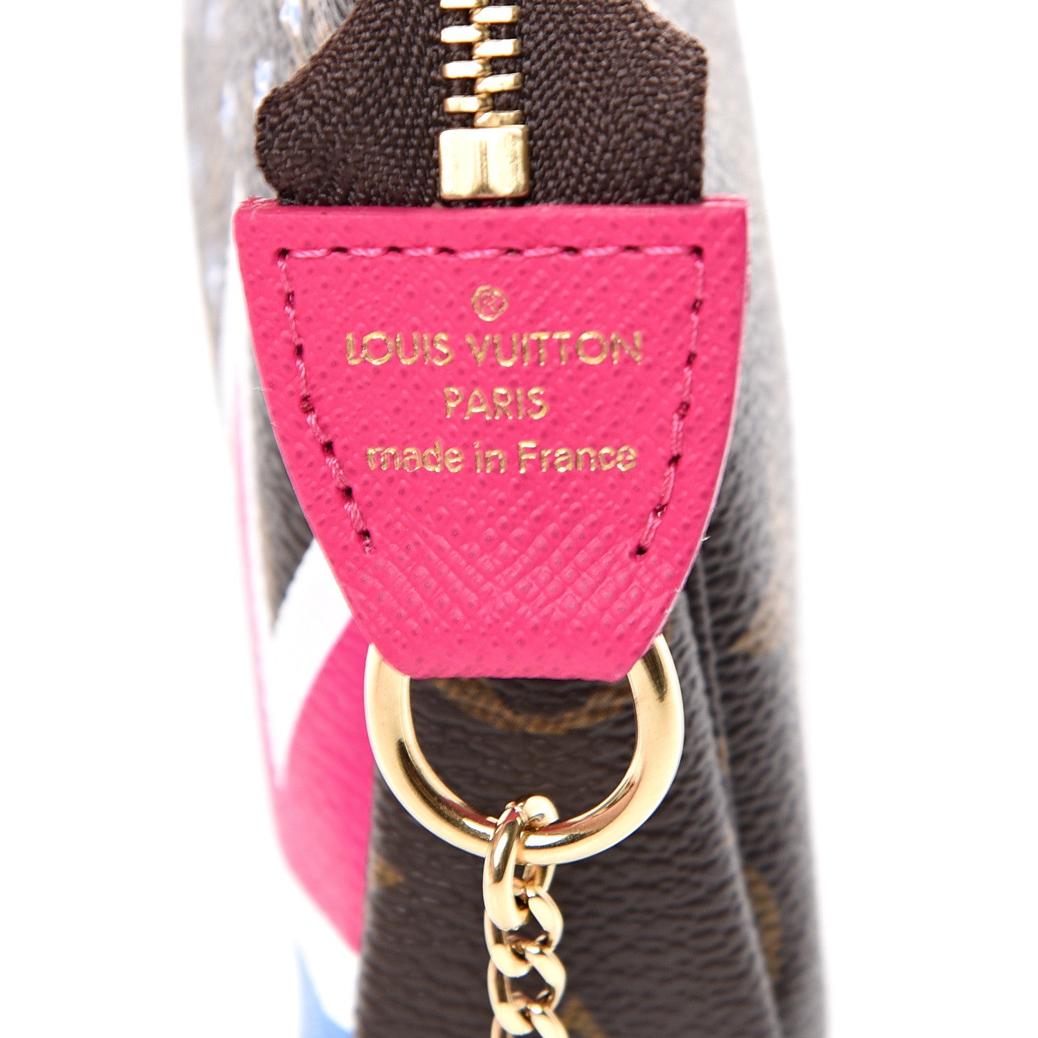 Louis Vuitton Monogram 2018 Christmas Animation Mini Bears Pochette Accessories 5 of 7