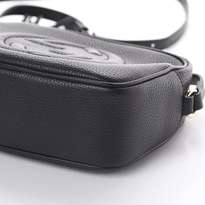 Gucci Pebbled Calfskin Small Soho Disco Bag Black 6 of 8