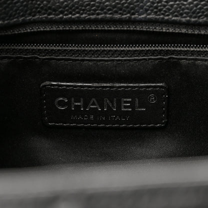 Chanel Caviar Quilted Grand Shopping Tote GST Black 6 of 11