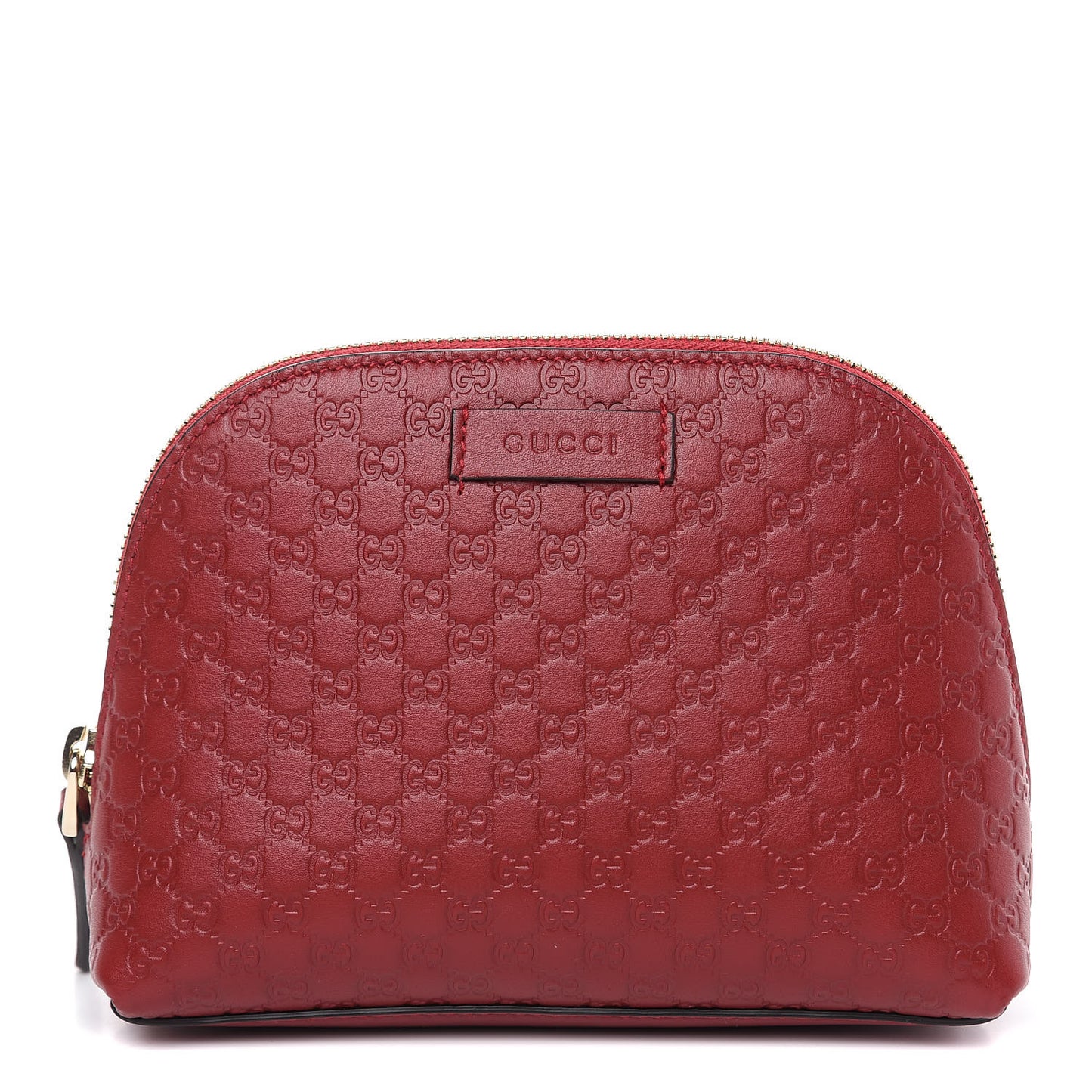 Microguccissima GG Cosmetic Case Red
