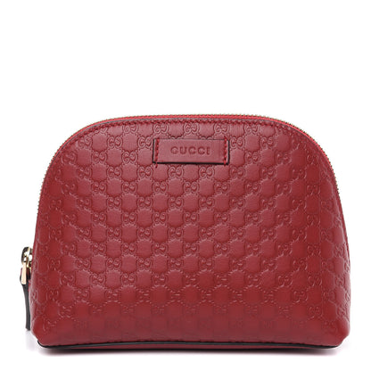 Gucci Microguccissima GG Cosmetic Case Red 1 of 11