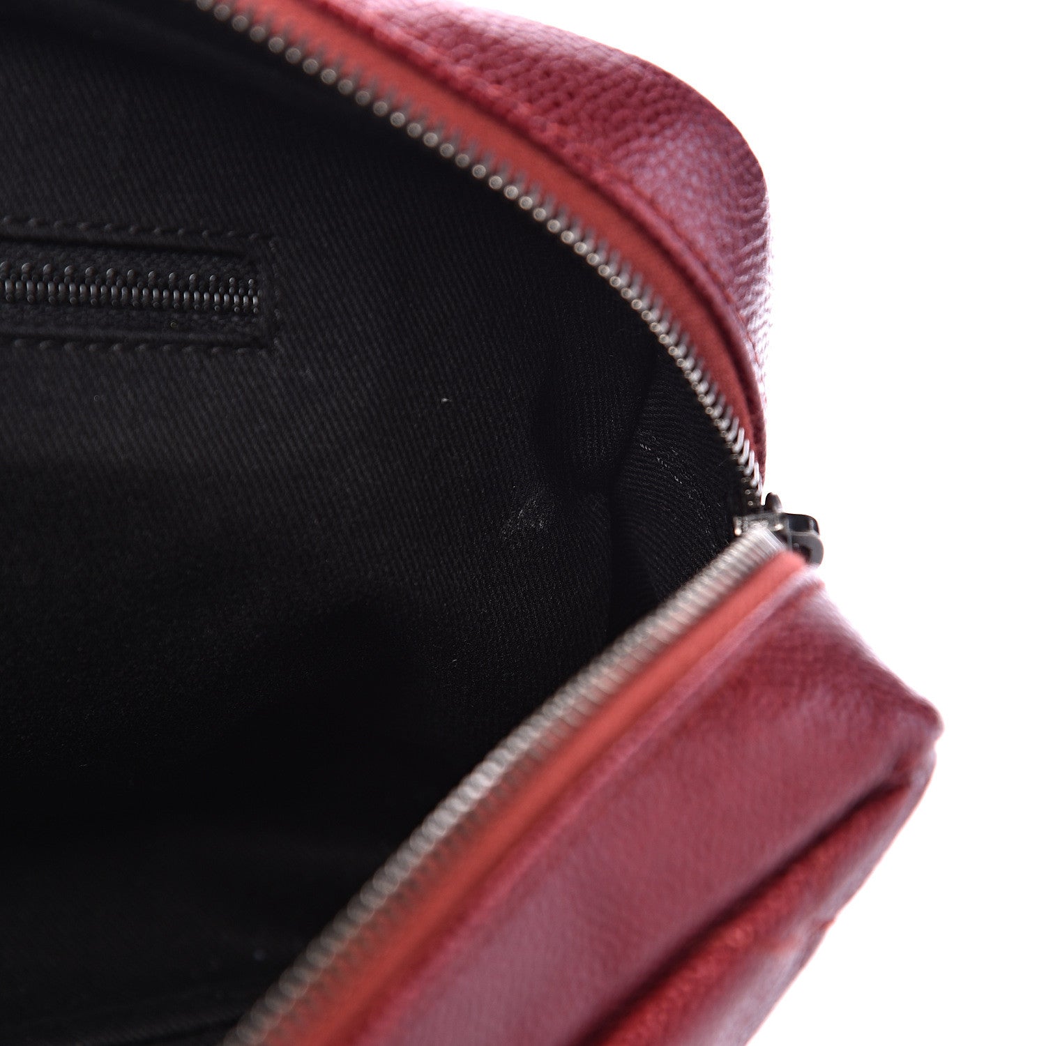 Chanel Caviar Quilted Jumbo Easy Flap Red 13 of 13