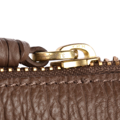 3.1 Phillip Lim 3.1 Textured Calfskin Large Pashli Satchel Taupe 11 of 12