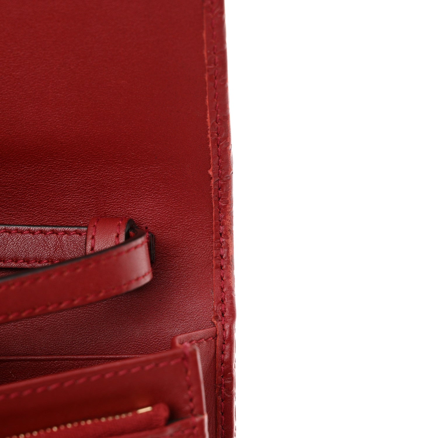 Gucci Microguccissima Crossbody Wallet Red 11 of 13