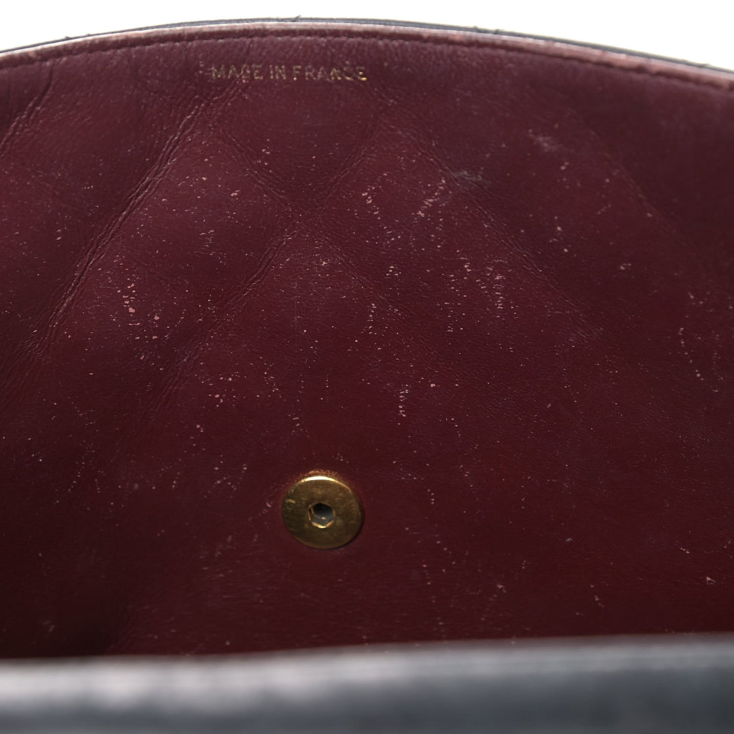 Lambskin Quilted XL Jumbo Single Flap Black