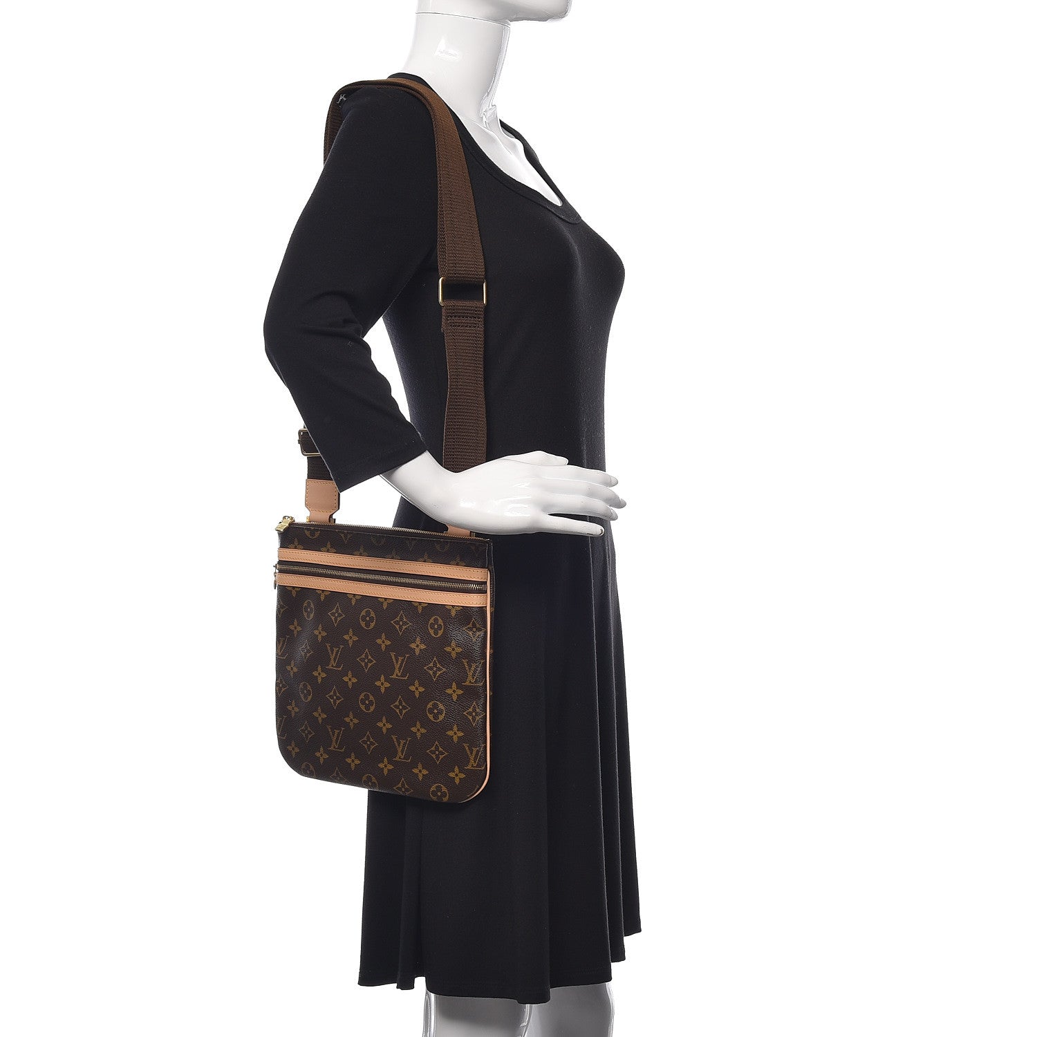 Louis Vuitton Monogram Bosphore Pochette 2 of 9