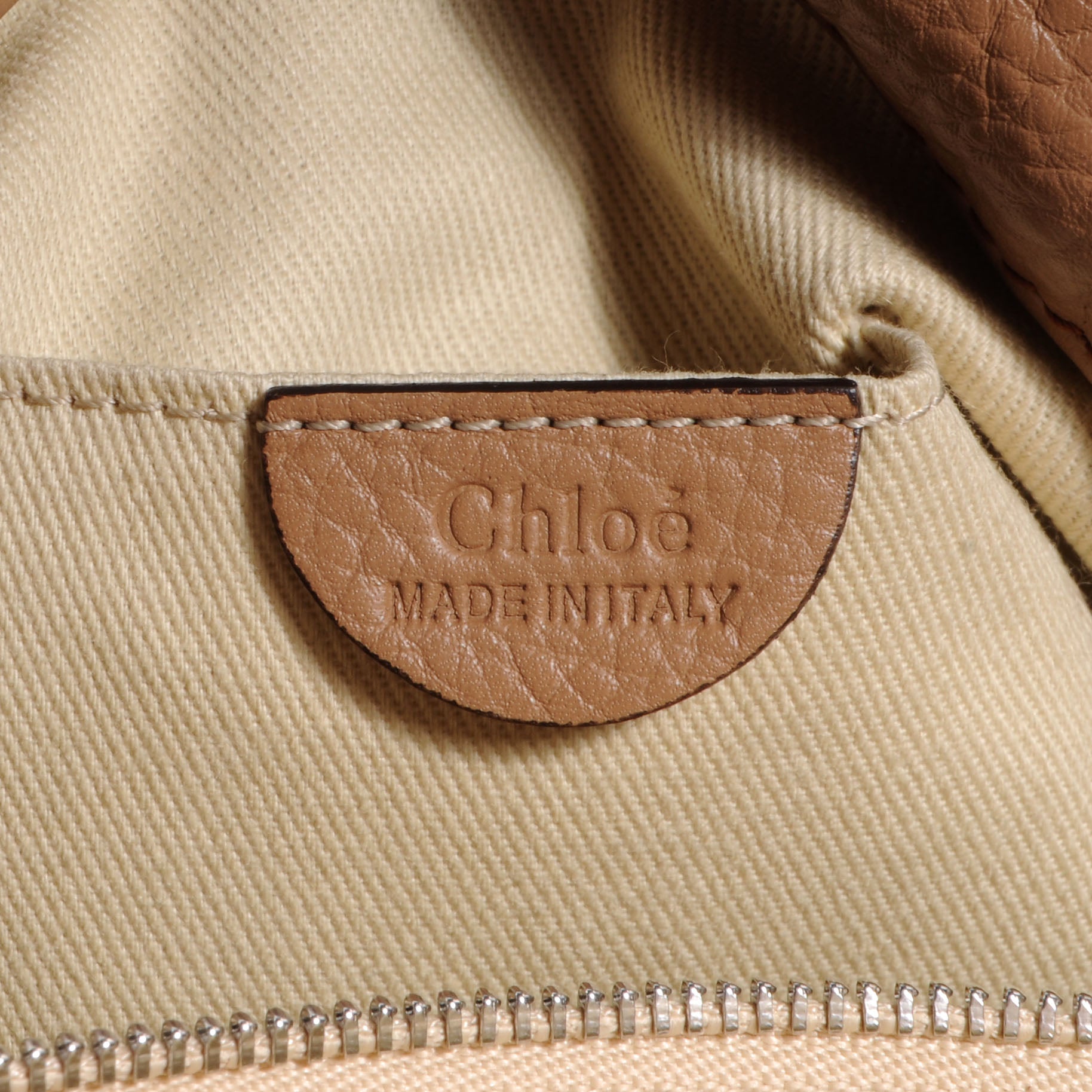 Chloe Leather Medium Paddington Nut 6 of 9