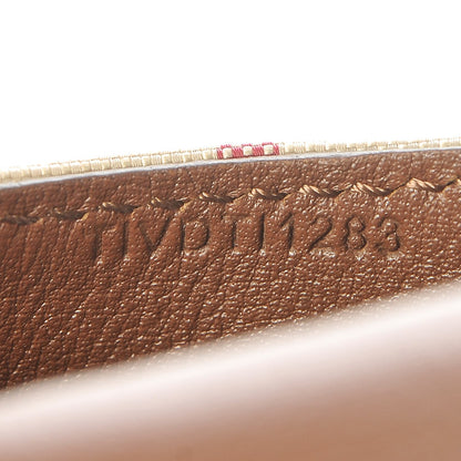 Burberry Calfskin Horseferry Check Chesam Card Case Tan 8 of 8
