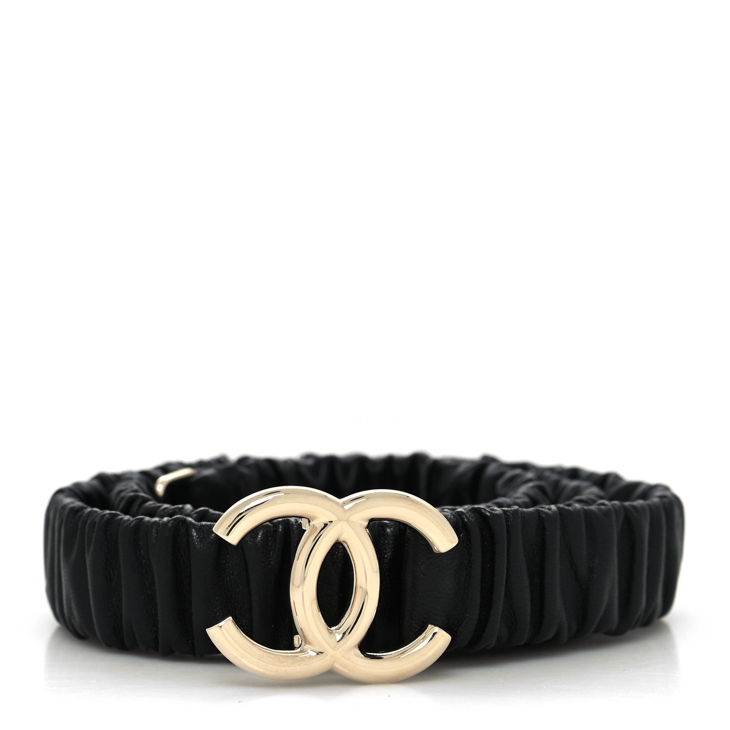 Chanel Lambskin CC Belt 85 34 Black 1 of 4