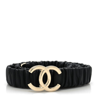 Chanel Lambskin CC Belt 85 34 Black 1 of 4