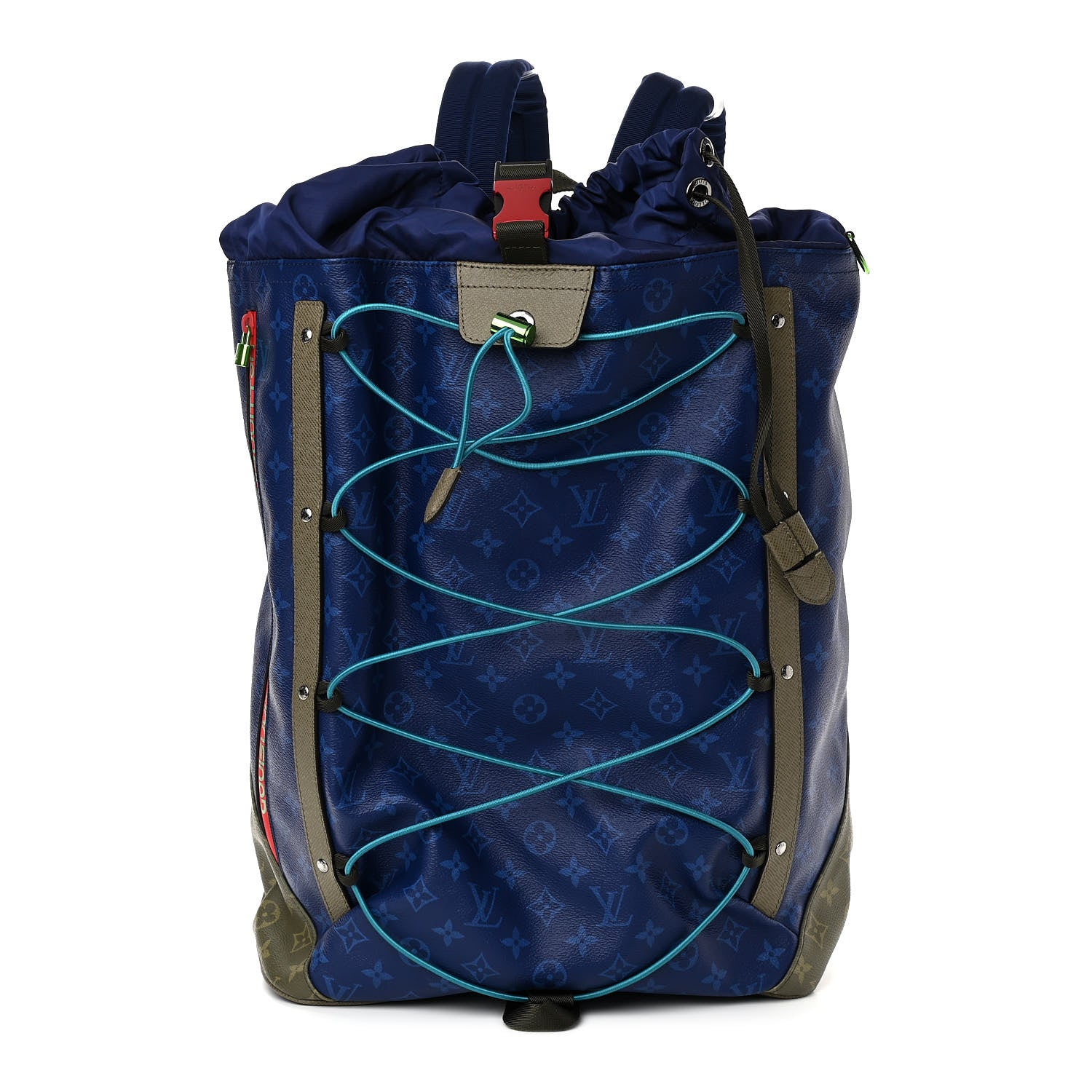 Louis Vuitton Monogram Taiga Eclipse Outdoor Pacific Backpack Cobalt 1 of 10