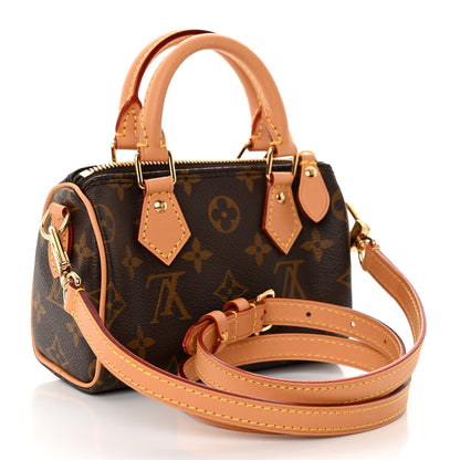 Louis Vuitton Monogram Nano Speedy Bandouliere 3 of 11