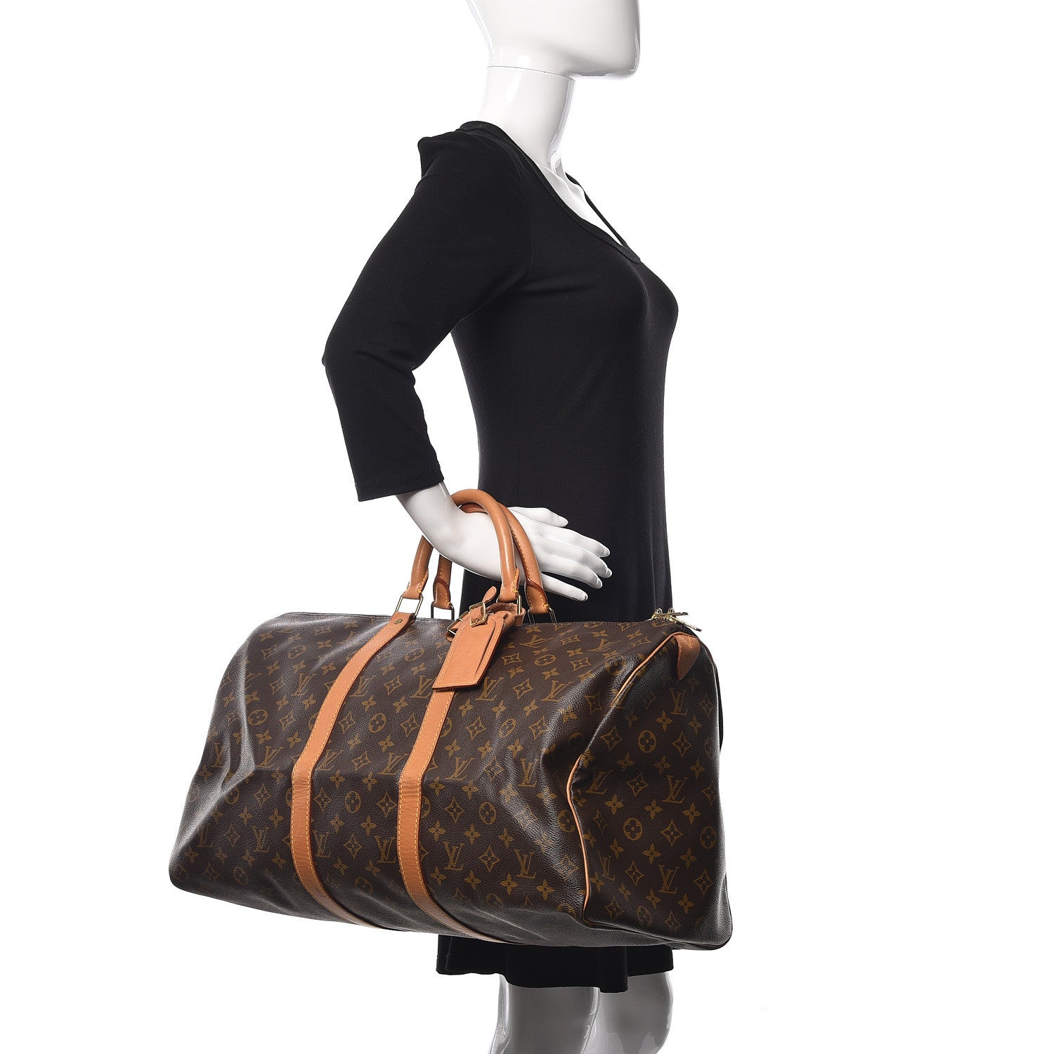 Louis Vuitton Monogram Keepall 50 2 of 13
