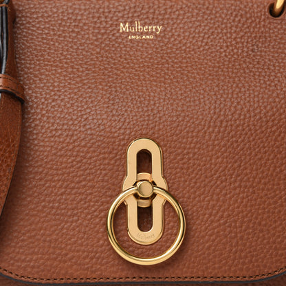 Mulberry Small Classic Grain Small Amberley Satchel Oak 9 of 9