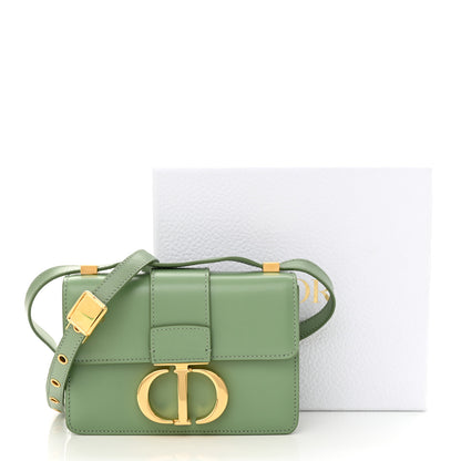Christian Dior Smooth Calfskin Micro 30 Montaigne Flap Bag Mint Green 12 of 12