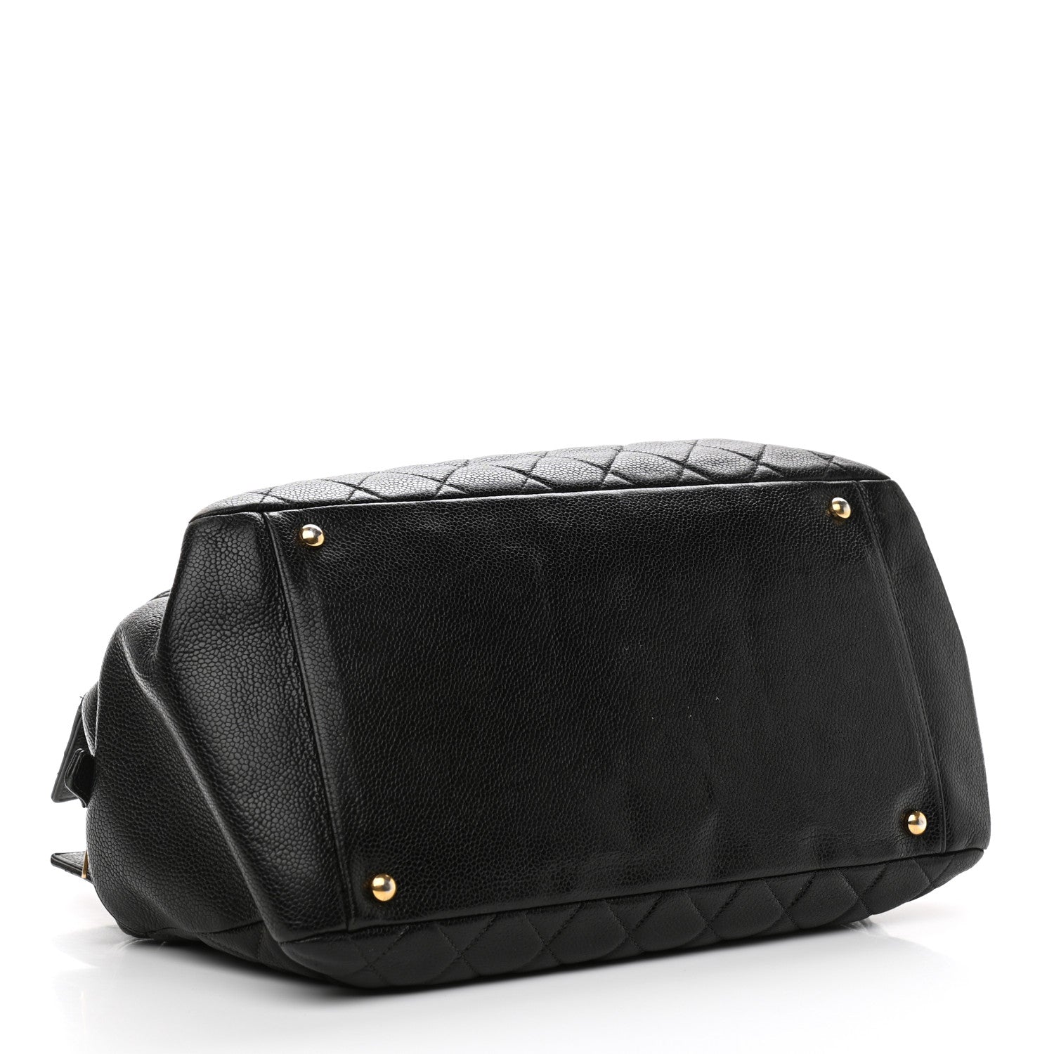 Chanel Caviar Quilted Grand Timeless Tote GTT Black 4 of 13