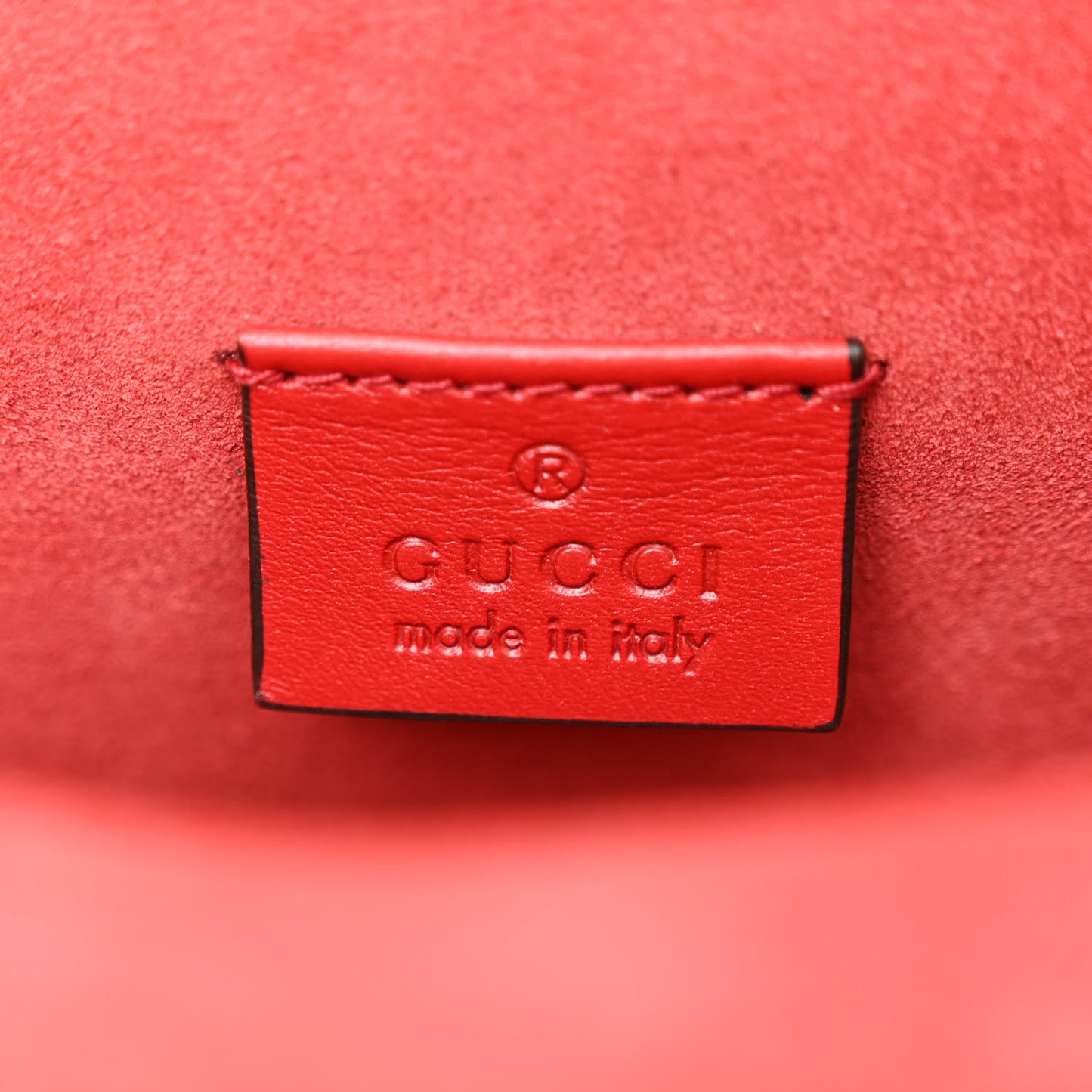 GG Supreme Monogram Mini Dionysus Shoulder Bag Hibiscus Red