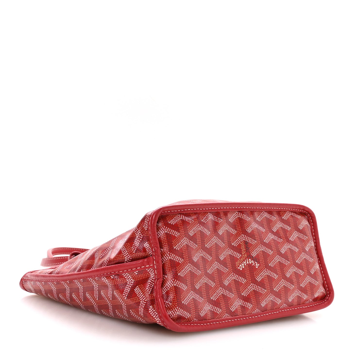 Goyardine Reversible Mini Anjou Red