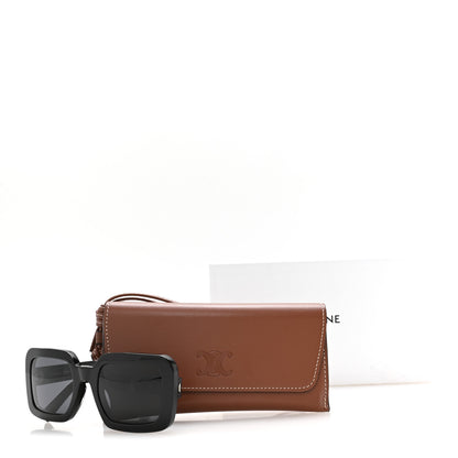Celine Acetate Triomphe 01 Sunglasses CL 40304U Black 8 of 8