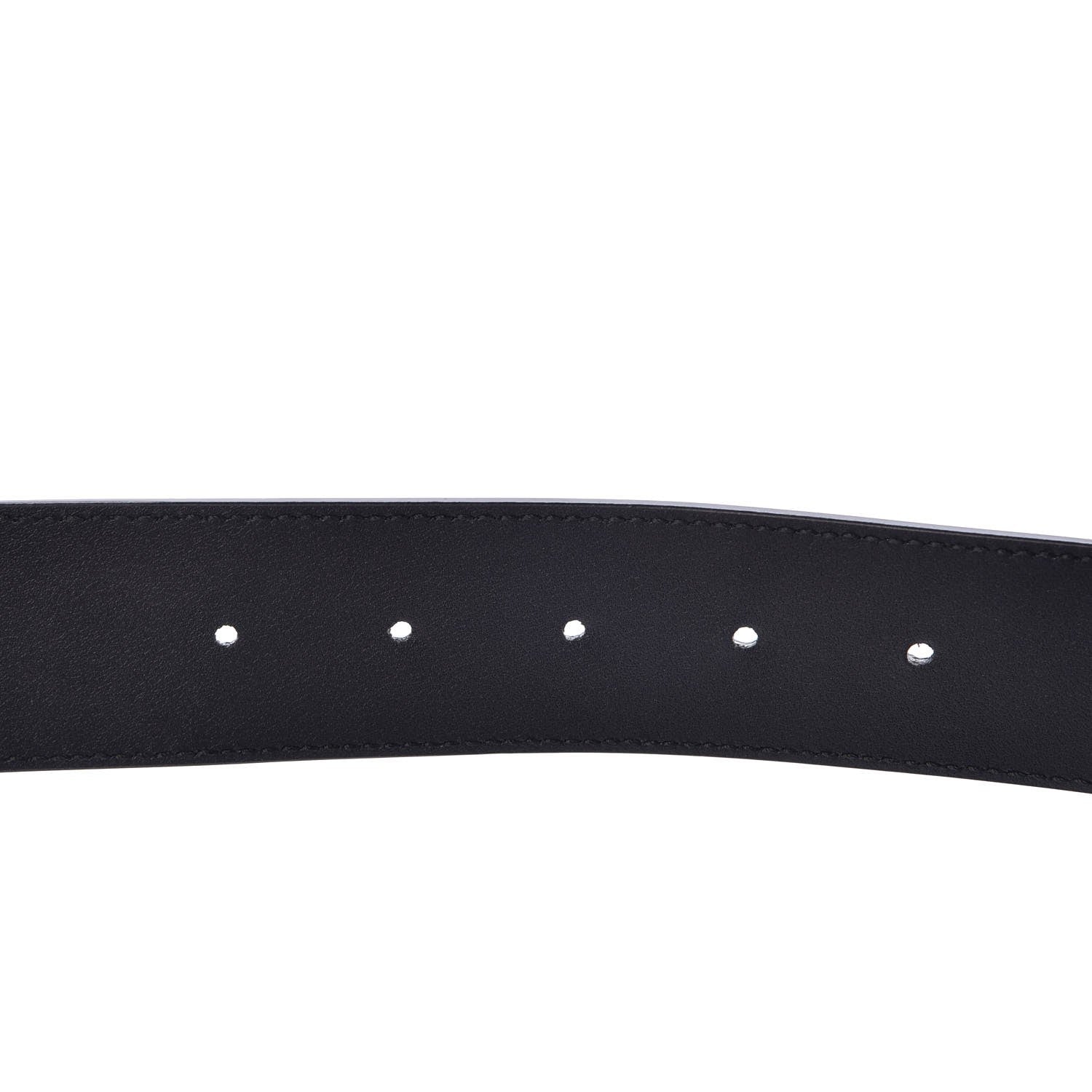 Gucci Calfskin Double G 40mm Belt 100 40 Black 6 of 6