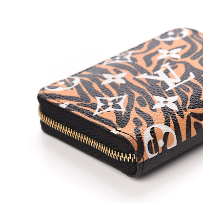 Louis Vuitton Monogram Giant Jungle Zippy Coin Purse Black 5 of 10